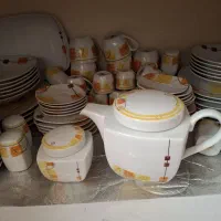 ظروف چینی ۱۲نفره اصل ژاپن|ظروف سرو و پذیرایی|ری, دیلمان|دیوار