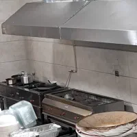 کبابپز و احاق چهار شعله