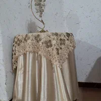 میز خاطره چوبی وانگور کریستال تزئینی سایز بزرگ