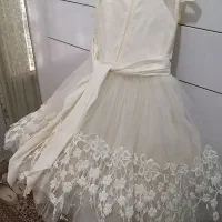 لباس عروس دخترانه ۶تا۸ سال همراه با تور|کفش و لباس بچه|نظرآباد, رسالت|دیوار