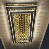 لوستر سقفی مربع و مستطیل ، لوستر کریستالی|لوستر و چراغ آویز|تهران, بازار|دیوار