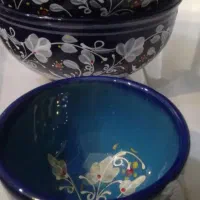 ملامین میوه خوری شکلات خوری قاشق قدیمی پیاله یلدای|ظروف سرو و پذیرایی|شیراز, قالیشویی|دیوار