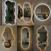 اینه اتاق خواب شکل های نامنظم|آینه|تهران, حکیمیه|دیوار