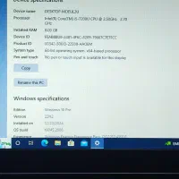 لپتاپToshiba A30 i5نسل۷ سوپراسلیم/رم۸/هارد256ssd|رایانه همراه|تهران, استخر|دیوار