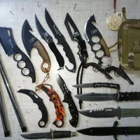 چاقو کمپینگ اورجینال دستساز امریکایی کلکسیونی