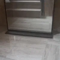 ست کامل روشویی، اینه و کمد کنارش