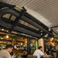 گرم کردن فضای باز در رشت بدون بستن فضا