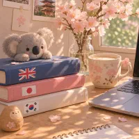 تدریس خصوصی یا گروهی زبان کره ای و ژاپنی و انگلیسی