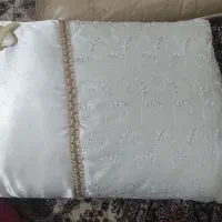 رو تختی ساتن روی آن تور کار شده|سرویس روتختی|فولادشهر, B6|دیوار