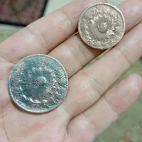 ۲عددسکه.ارور.بدون تاریخ..قاجاری|کلکسیون سکه، تمبر، اسکناس|جوانرود, |دیوار