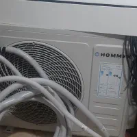 فروش کولر گازی ۲۴۰۰ هومکس موتور بزرگ در حد نو