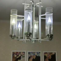 لوستر سفید مدرن