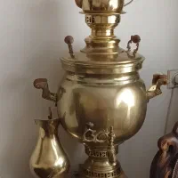 سماور زغالی سرویس کامل