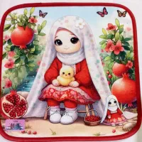 حوله و هدیه یلدایی|سفره، حوله، دستمال آشپزخانه|مشهد, شهید قربانی|دیوار