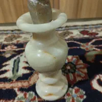 شمعدان سنگی کوچک قدیمی