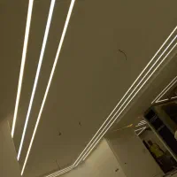 متریال لاین نوری پروفیل ریسه لوازم لاین نوری اقساط|لامپ و چراغ|شیراز, میرزاکوچک خان|دیوار