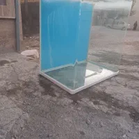 آکواریوم شیشه خم بزرگ و جا دار|ماهی|کرمانشاه, |دیوار