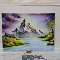 نقاشی ساختمان و تزئینات ساختمان و فروش تابلو