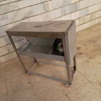 منقل کبابی برقی((فن دار))