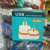 لامپ شارژی کشویی قلاب دار کد 855