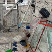 پکیج کامل آکواریوم|لوازم جانبی حیوانات|سنقر, |دیوار