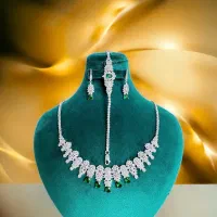 سرویس نقره درطرحهای زنجیری/روکش آب طلای سفید|بدلیجات|تبریز, |دیوار