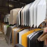 کاپوت و گلگیر و درب رنگ شده