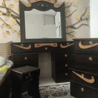 میز آرایش چوبی