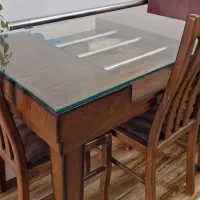 میز نهار خوری ۴ نفره چوبی