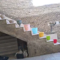 گلدان سفالی و پلاستیکی سالم و تمیز