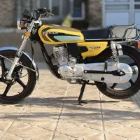 موتور سیکلت احسان ۲۰۰ آخر سال‌ ۱۴۰۱ در حد نو خشک