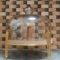 ظرف کاپ کیک پایه فلزی