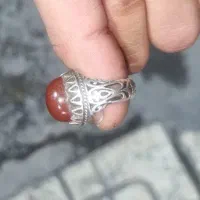 انگشتر نقره با چمبر قدیمی دستی+رادیوفلش باقیمت مفت|جواهرات|مشهد, چهنو|دیوار