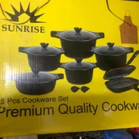 سرویس 15 پارچه چدن جهیزیه آکبند