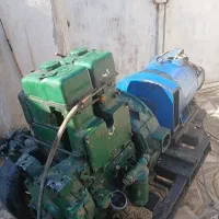 موتور لیستر دوسیلندر اچ ارهمراه با ژنراوتور