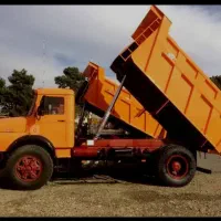 ماسه  آجر  کمپرسی  تک  ده تن