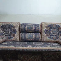 پشتی ترمه یزد ست خان نشین ۷ تیکه|پشتی|یزد, |دیوار