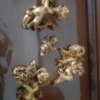 دیوار کوب طلایی|صنایع دستی و سایر لوازم تزئینی|محمدشهر, شهرک صنعتی زیبادشت|دیوار