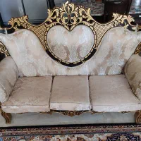 مبل سلطنتی|مبلمان خانگی و میز عسلی|ایوان, |دیوار