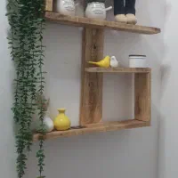 انواع شلف دیواری چوبی