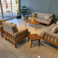 مبل طرح جدید ( پشت چوبی ) شیک و تک / تولیدی مانیا|مبلمان خانگی و میز عسلی|تهران, شهرک ولیعصر جنوبی|دیوار