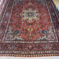 فرش ۹ متری تبریز زمینه پوست پیازی