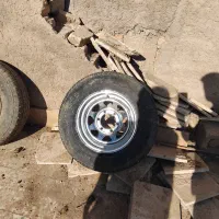 تایر مزدا با رینگ استیل|قطعات یدکی و لوازم جانبی|پاسارگاد, |دیوار