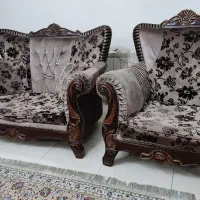 مبل کلاسیک ۷ نفره با نهارخوری ۸ نفره