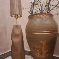 آباژور ایستاده نو رنگ کرم بژ