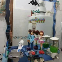 آینه روشویی بسیار زیبا دستشویی شیک
