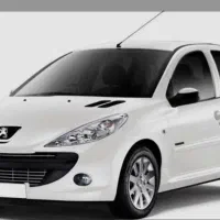 207 دنده‌ای موتور tu3 رنگ سفید مدل 1405