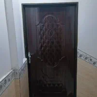 درب ورودی چوبی همراه باچارچوب سنگین