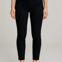 شلوار پارچه استریج مشکی فقط عمده