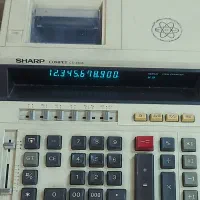 ماشین حساب شارپ ژاپن مدل CS-4608